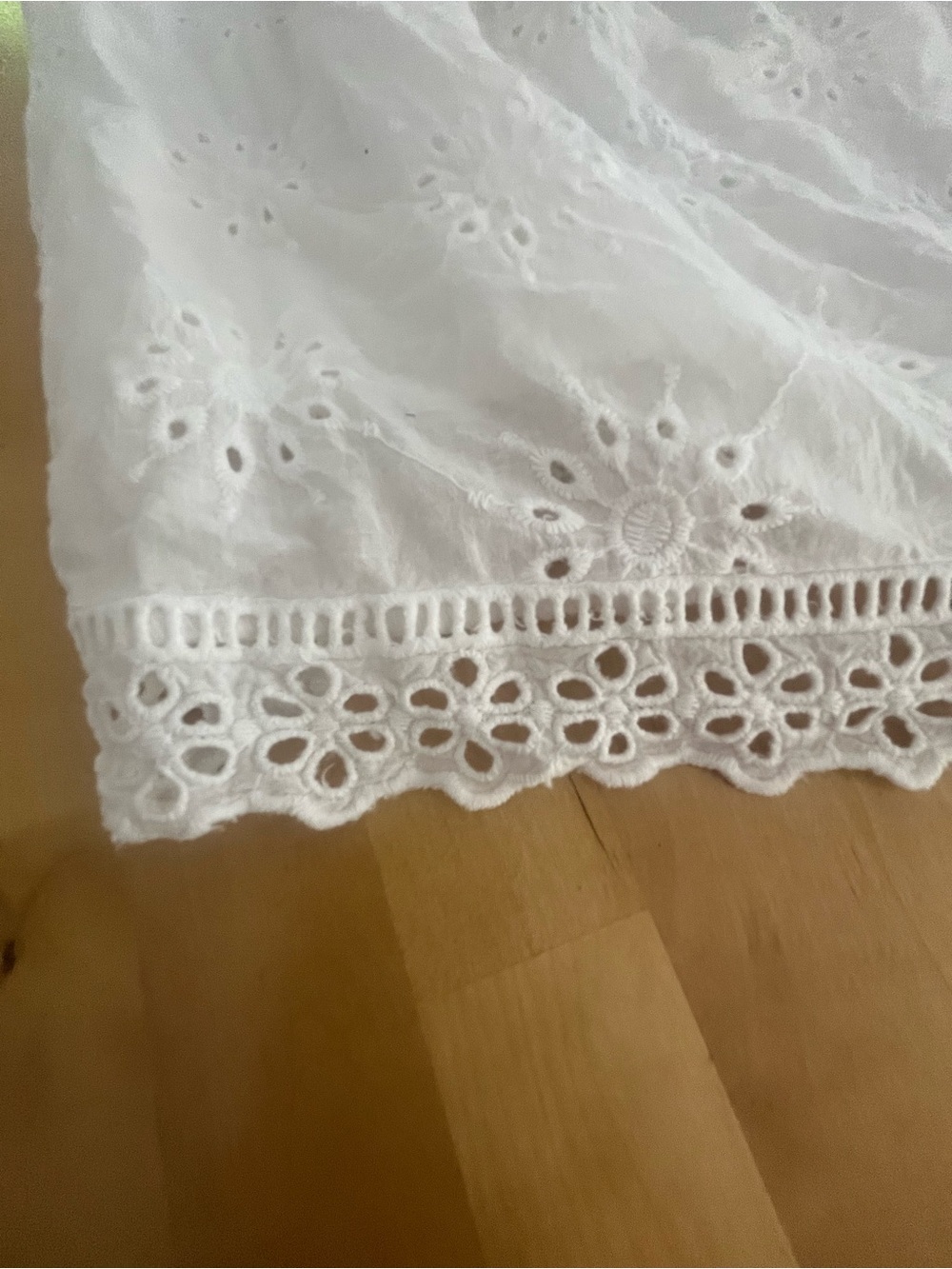 Boho Cotton Lace Crop Top Small Paper Crane - Picture 3 of 8